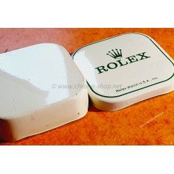 VINTAGE BOITE ALUMINIUM HORLOGERE ROLEX ANNEES 50-60 USA ACCESSOIRES MONTRES, HORLOGERIE, GOODIES