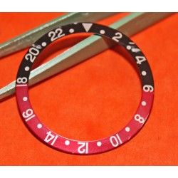 ROLEX INSERT GMT MASTER II 16700 16760 FAT LADY COKE patiné vintage authentique