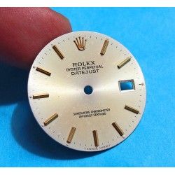 CADRAN ROLEX DATEJUST OR PALE OYSTER PERPETUAL ref 16233 16013, 16233, 16233, 16203, cal 3035 3135  