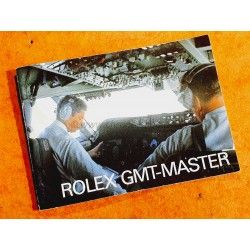 Rolex vintage booklet GMT MASTER 1988 16750,16760,16758,16753