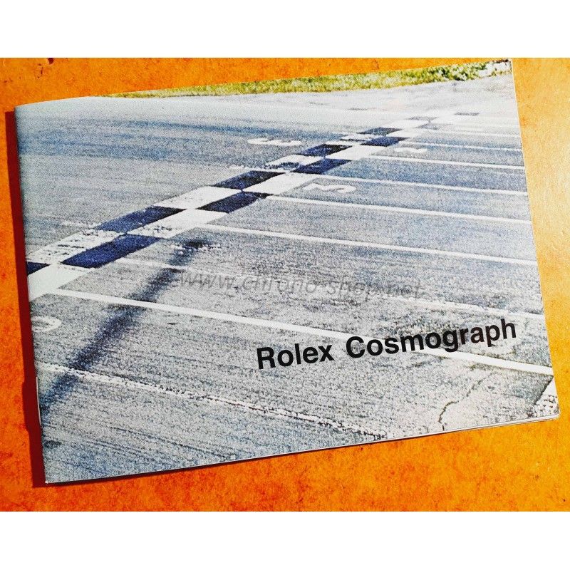 Rolex 1972 Vintage Watch booklet Paul Newman daytona 6263 6265