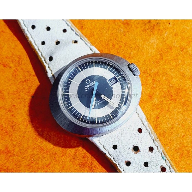 Omega Dynamic Genève Vintage Wristwatch Lady Automatic 30mm Bullseye dial 1972