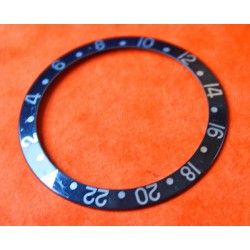 VINTAGE FADED ROLEX INSERT GMT MASTER 16700 16710 16760 INSERT DE LUNETTE