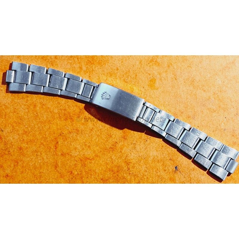 Rolex Vintage Genuine 1990 Folded Watch Bracelet 7835 Band Bracelet Daytona 6263,6262, Airking, Oyster Perpetual