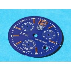 Cadran TAG Heuer Link Chronometer Original couleur bleu 30mm
