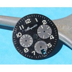 RARE BREGUET TYPE XX TRANSATLANTIQUE FLYBACK BLACK DIAL ref 3820ST/H2/9W6