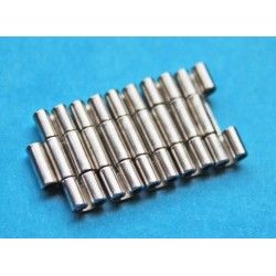 MAILLONS DIVERS 14mm ACIER satinés BRACELET MONTRES