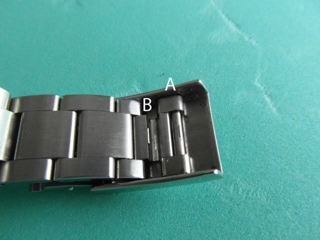 Rolex Brushed Watch link confort clasp extension EASYLINK ref B32-20193-D1