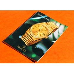 1999 Rolex Watch Collection Softcover Catalog Booklet 37 pages Oyster Perpetual, Datejust, Day-Date, Explorer, Submariner, GMT