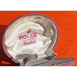 VINTAGE 50'S ROLEX Rare Original Ladies Orchid Cellini Watch SHELL WATCH CASE Box VERY RARE Roseate color 
