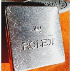 Rolex Vintage 50's Aluminum Watch Parts Tin Box tools Display Container hands, dials, insert, bezel, watchmaker horology spares