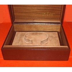 Vintage BIG Rolex President Day Date Datejust Daytona Luxe Gold Watch Box Case Leather Buckle gold Logo
