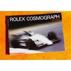 Rolex 1988-1989 Vintage 16523,16528,16520A Daytona Patrizzi Cosmograph Watch Manual Booklet Brochure