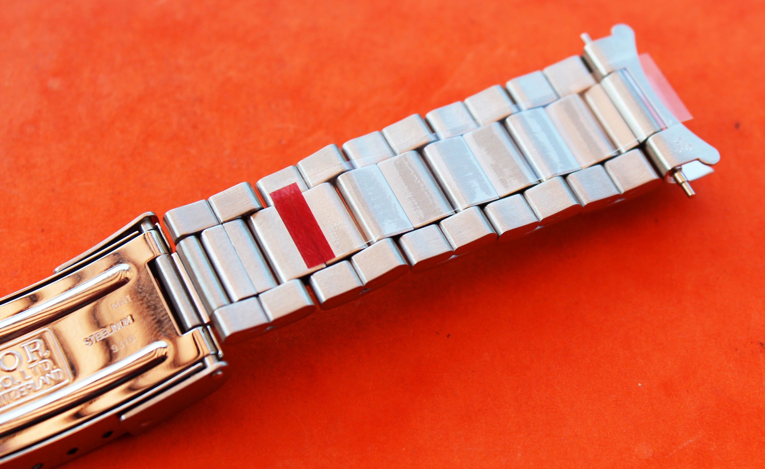 Bracelet De Montre SHIVAS Vintage - Cuir Bleu, Largeur 14 Mm, Neuf De Stock, Pour Montre 18 Mm