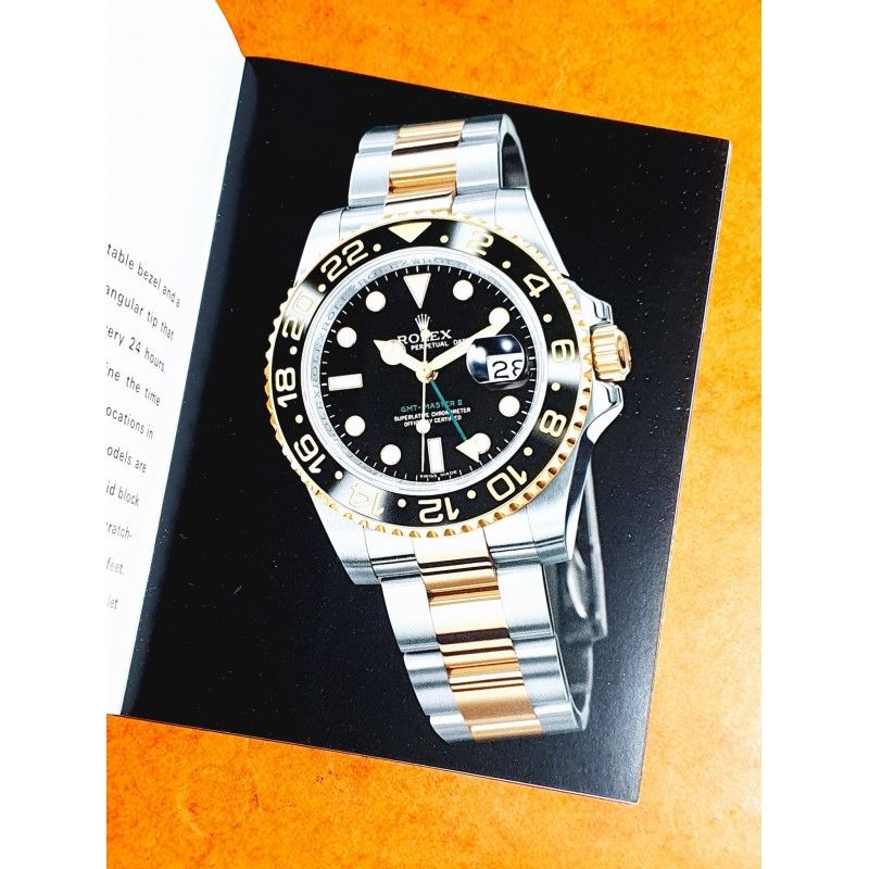 Rolex livret, manuel, notice, mode d'emploi 2009 Anglais montres GMT MASTER II ref 116710,116713,116718