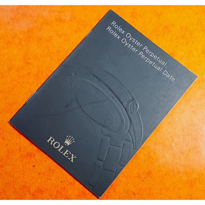 Rolex Authentic Instructions Manual Italian Booklet 2009 Oyster Perpetual,oyster Perpetual Date