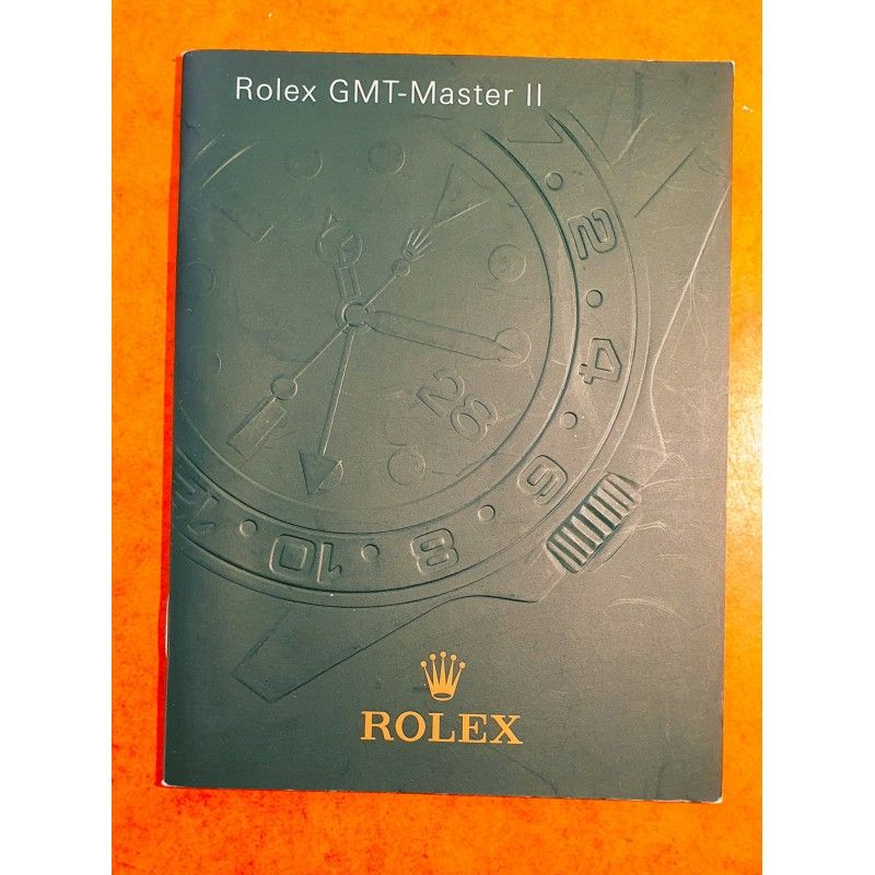 Rolex Authentic Instructions Manual Italian Language Booklet GMT MASTER II ref 116710,116713,116718 watches