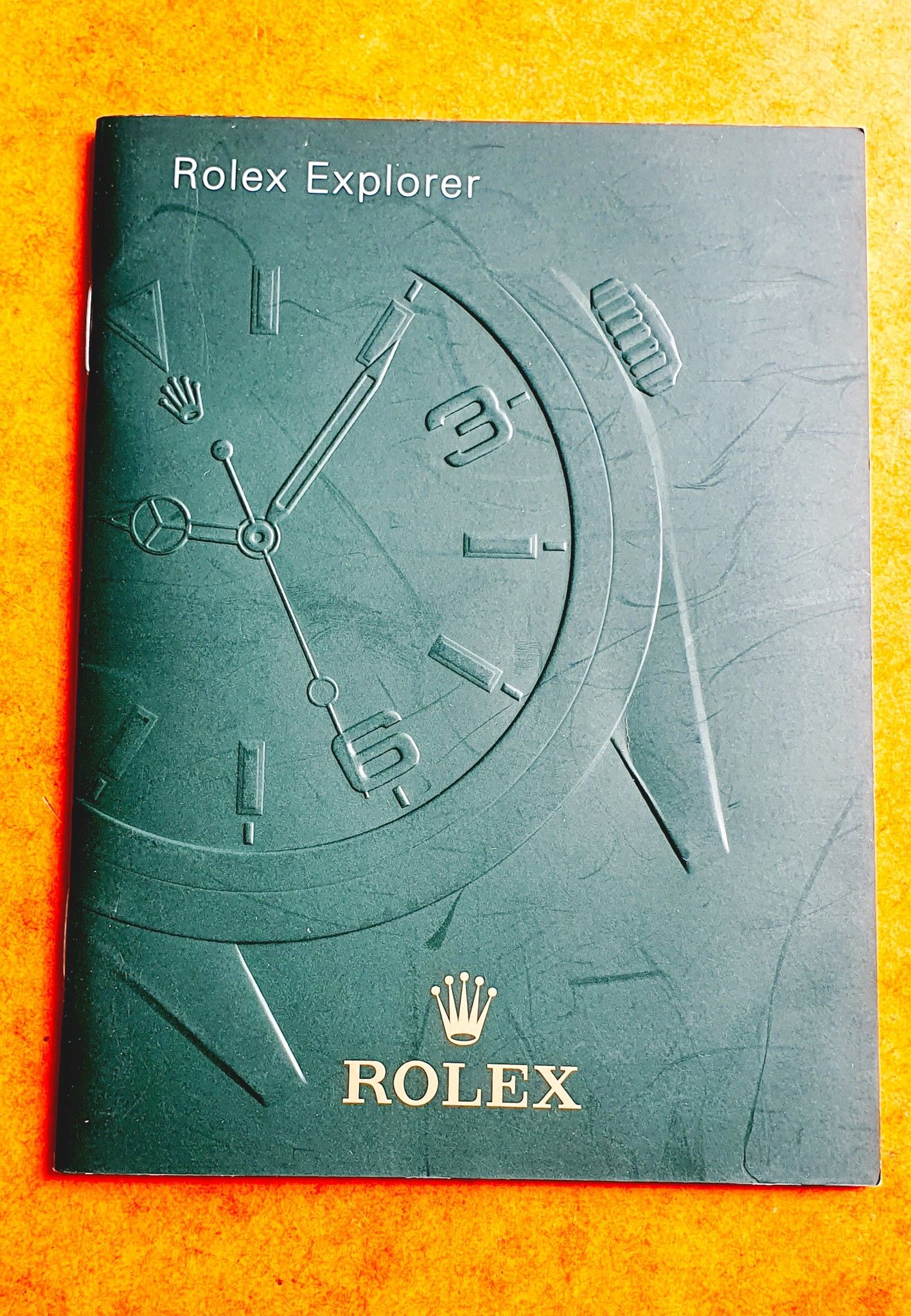 rolex explorer manual