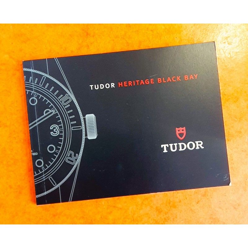 Tudor Heritage BLACK BAY M79030N,79220R,M79250BA Booklet, advertising, italian manual Circa 2016