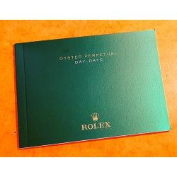 Rolex 2017 Original Italian Rolex DAY-DATE PRESIDENT 118206,118208,118209 Booklet, advertising, green manual