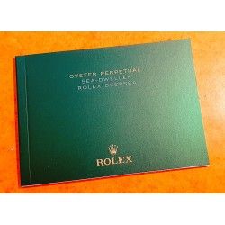 Rolex 2018 Original Italian SEA-DWELLER 126600,126603,DEEPSEA 126660 Booklet, advertising, green manual