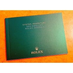 Rolex Oyster Perpetual SEA-DWELLER 126600,126603,DEEPSEA 126660 manuel d'utilisation italien,notice,mode d'emploi 2018
