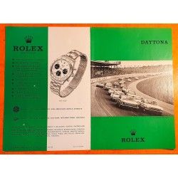 Rolex 1966 Vintage & Collectible Genuine Cosmograph Daytona Paul Newman 6239,6265 Booklet,english manual, pamphlet