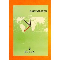 ROLEX 1961 GMT MASTER 1675, 1675 pcg, cornino COLLECTIBLE VINTAGE ANTIQUE ITALIAN BROCHURE BOOKLET LIBRETTO OLD GMT