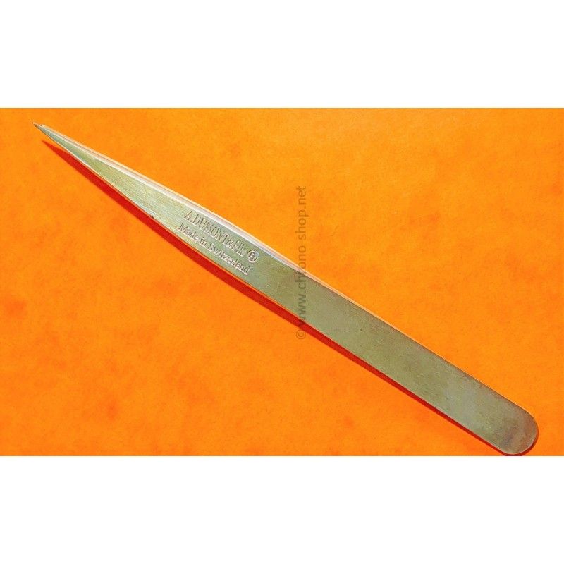 Brucelles Horotec 12.303-S5 à Pointes Fines - Laiton, Longueur 130 Mm - Neuf Avec étiquettes