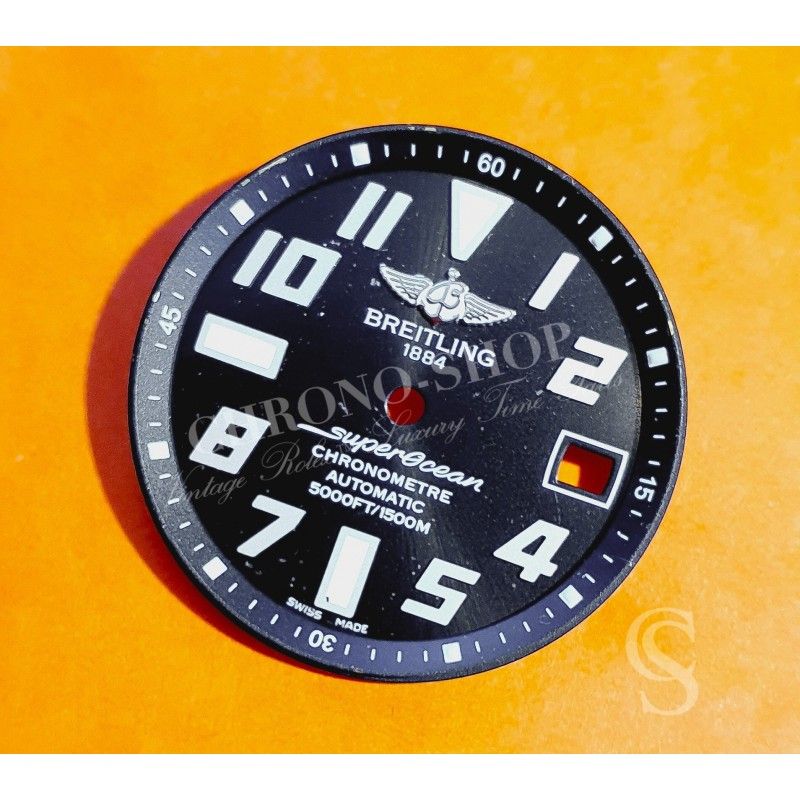 Breitling Superocean 42mm ref A1736402/BA28-161A Rare Preowned black color Watch dial Luminous Cal auto