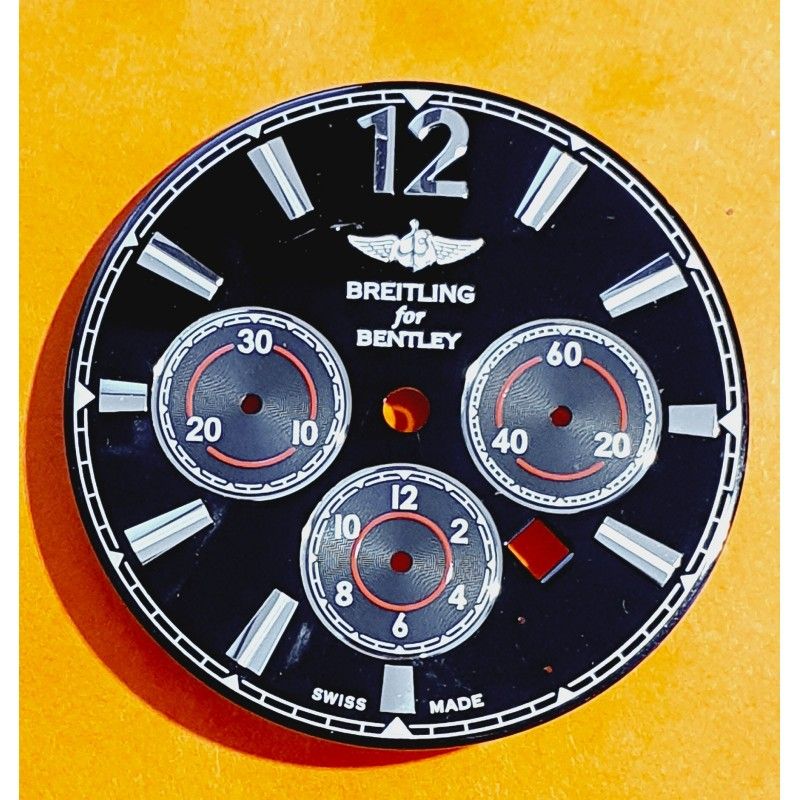 Breitling for BENTLEY Rare Cadran noir et rouge 29mm chronograph Montres hommes