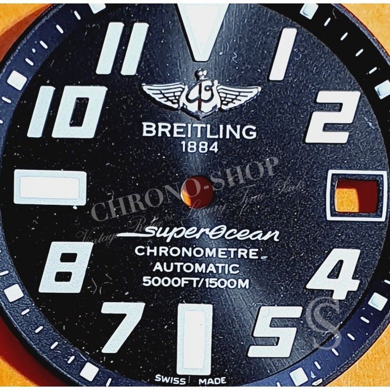 Breitling Superocean 1500M 42mm ref A1736402/BA28-161A Rare Preowned black Watch dial Luminous Cal auto