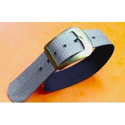 VINTAGE 70's BRAIDED RETRO STYLE WATCH STRAP SILVER MESH STYLE COLOR 16mm