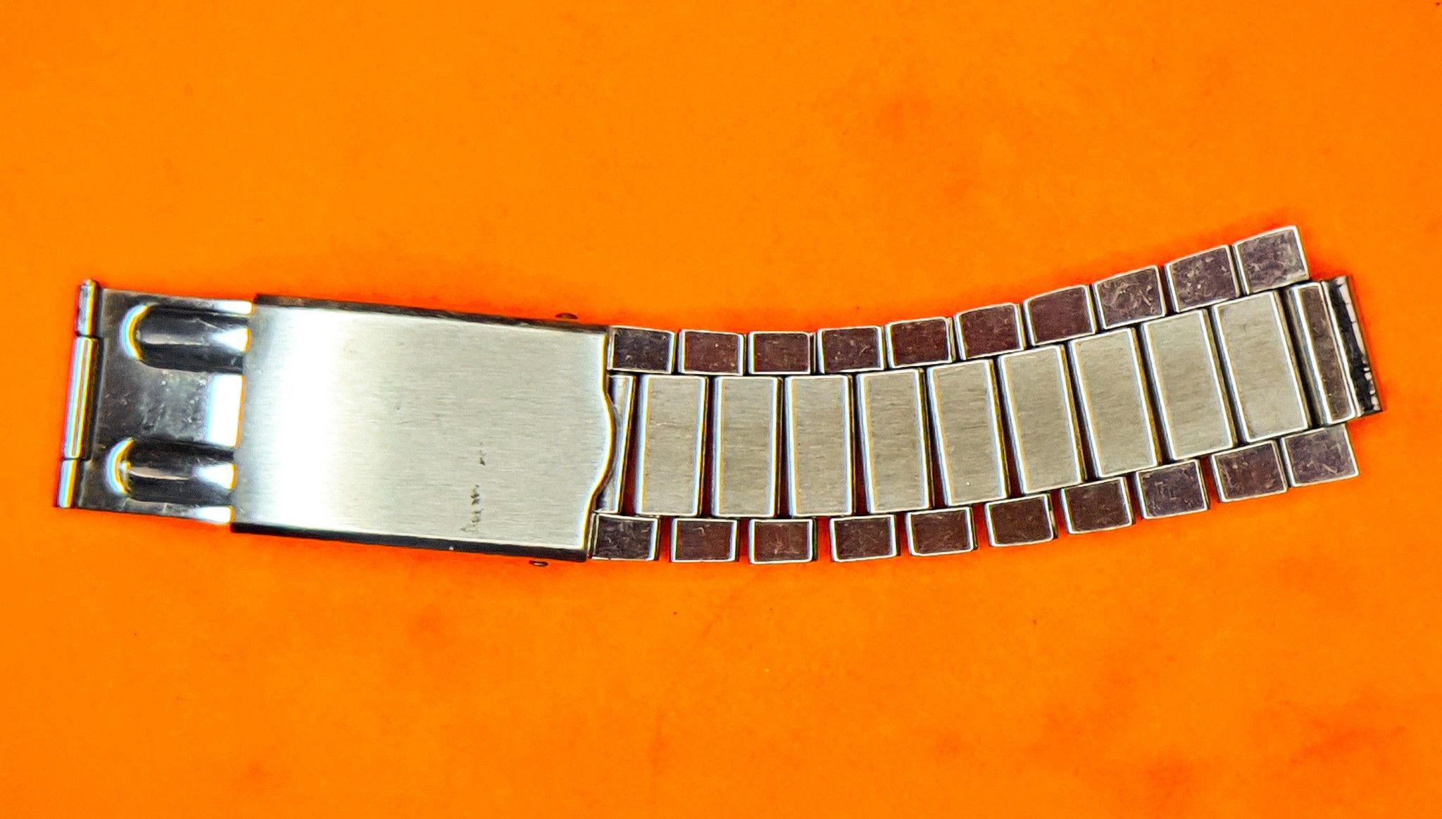 Bracelet Montre Jubilé 18mm En Acier Inox - Vintage - Compatible Seiko - Argent
