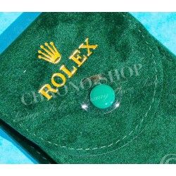 Rolex Original green suede velvet pouch traveler's service holder case watches Datejust,Submariner,Gmt,Daytona,Explorer,Air King