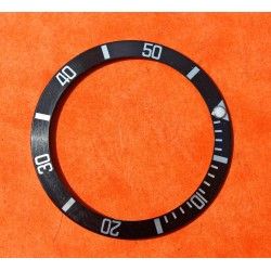 Original Rolex Submariner 16800, 168000, 16610  Bezel Insert Black Stainless Steel Luminova