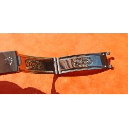 Rare N.O.S collectible Vintage Rolex 14mm Mid Sized 17/19mm Oyster Watch Band clasp buckle 41mm length