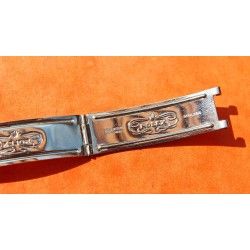 Rare N.O.S collectible Vintage Rolex 14mm Mid Sized 17/19mm Oyster Watch Band clasp buckle 41mm length