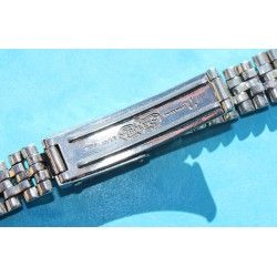 1967 Ladies 6251D Rolex Stainless Steel folded links Jubilee 13mm Band bracelet  