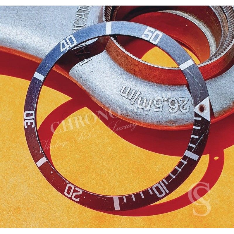 Rolex & Tudor Fat Font Mk 3 bezel faded insert Submariner 5513,5512,5510,1680 Sea-Dweller 1665,6538,6536 watches