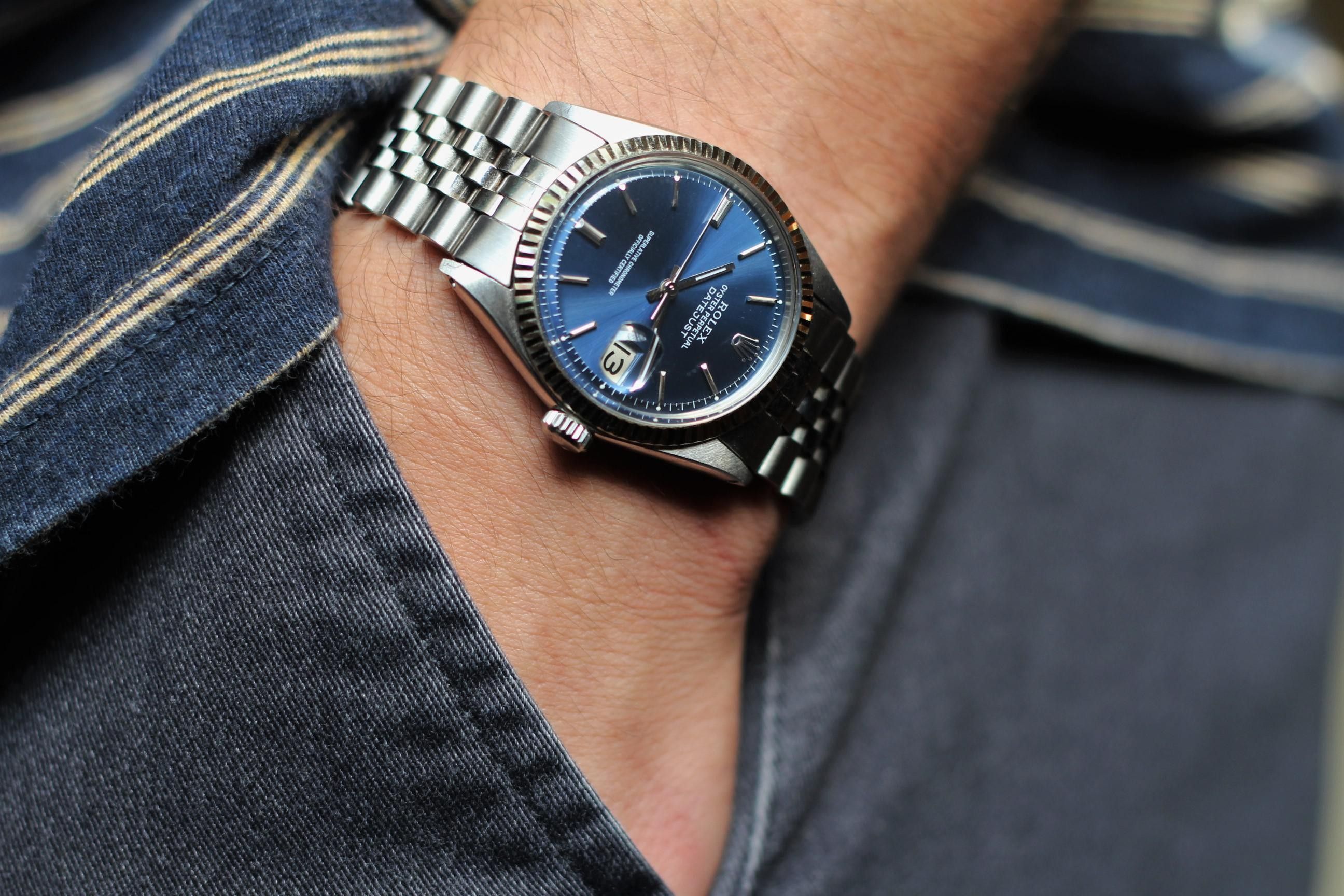 Rolex 1601 wide boy hotsell