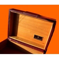Vintage BIG Rolex President Day Date Datejust Daytona Luxe Gold Watch Box Case Leather Buckle gold Logo