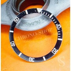 Rolex Submariner Watch Bezel Insert Luminova 16800 16610 Black Stainless Steel