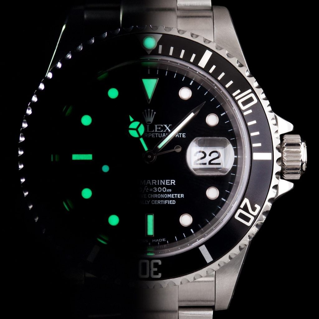 Rolex Genuine Circled Pearl Dot Luminova Part submariner 14060 M 16610 16800 16610LV Sea Dweller 16600 16660