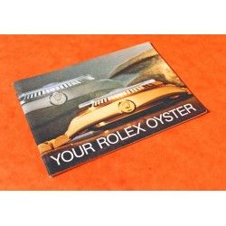 LIVRET ROLEX "YOUR ROLEX OYSTER" 1985 DAYDATE OYSTERQUARTZ DATEJUST OR