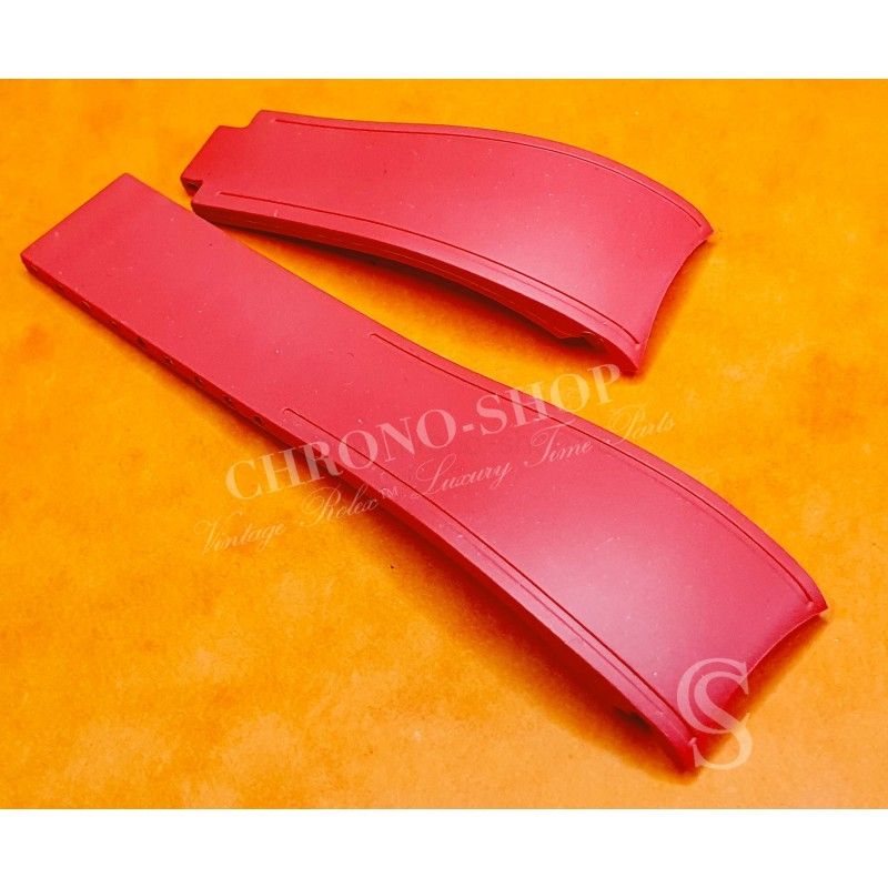 Rubber strap Rubber B style RADIUM 20mm Red Color Strap fits Submariner 16800,16610,16600,14060,168000,14060M