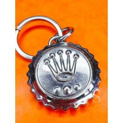Rolex Collectible Triplock Coronet Submariner crown stainless steel key ring, keychain, holder baselworld watch goodies