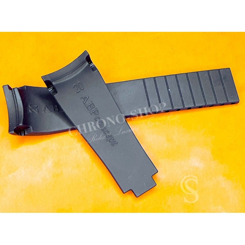Rubber strap Rubber B style RADIUM 20mm black Color Strap fits Submariner 16800,16610,16600,14060,168000,14060M