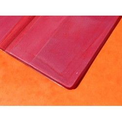 1970 Vintage Tudor Red purple Leather Business Card Wallet ref 106 00 41