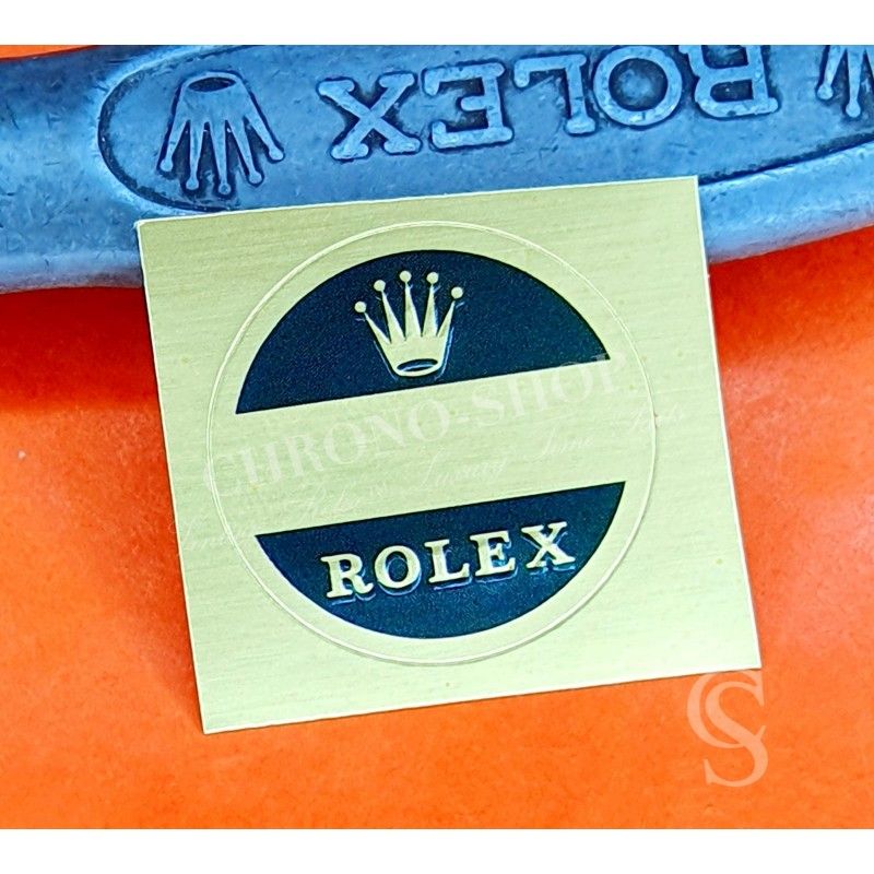 Rolex 60's watch caseback Ø21mm Blank gold Green Sticker Submariner,GMT,Explorer,Daytona 6263,5512,5513,1680,1665,6542,6241